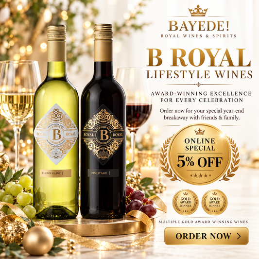 BAYEDE! B Royal Wines Win International Gold – Celebrate with 5% OFF!